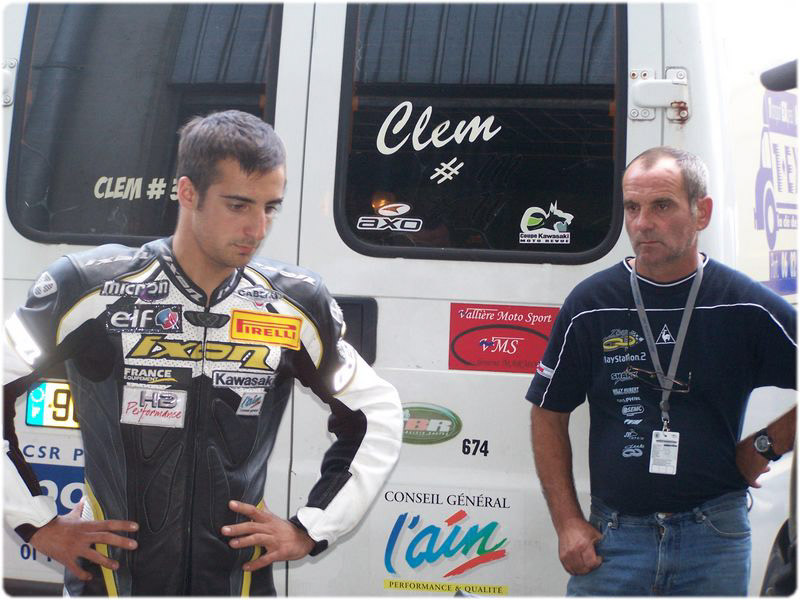 Le mans 2007 clem et J yves