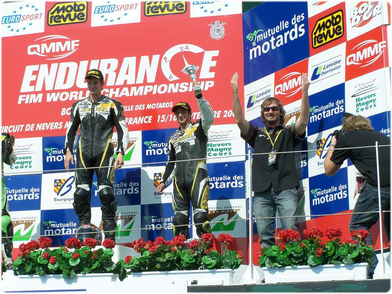 Magny-Cours podium